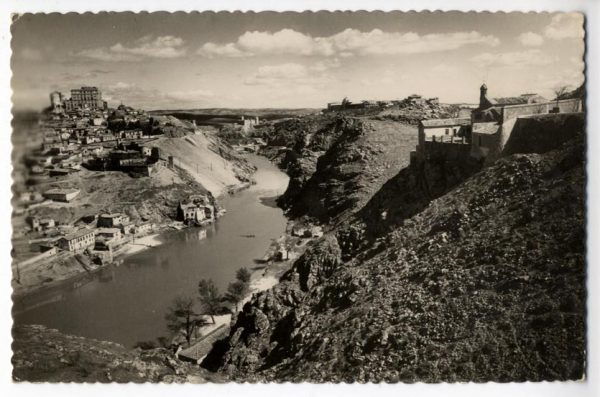 24 - 1952-11-00 - 118 - Toledo - Ermita de la Virgen del Valle y río Tajo