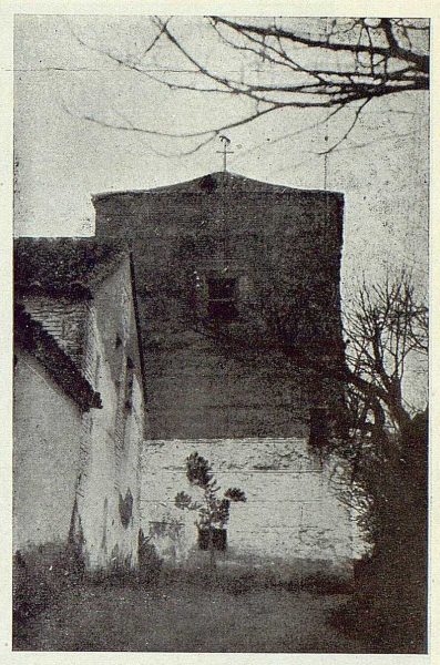 352_TRA-1924-203-Palacio de Higares de los Duques de la Vega, torre primitiva-Foto Rodríguez