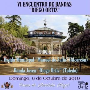 l templete de la música del Parque de La Vega acoge este domingo el VI Encuentro Anual de Bandas de Música ‘Diego Ortiz’