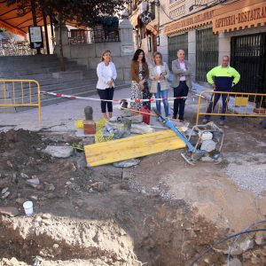 ilagros Tolón anuncia subvenciones para la rehabilitación de edificios y viviendas en el Casco por valor de 700.000 euros y visita las obras de Navar