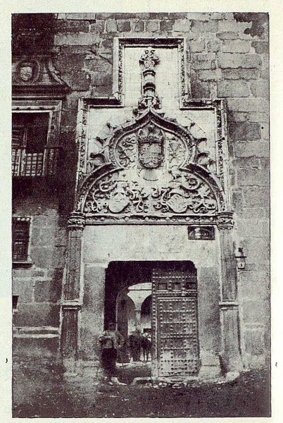 TRA-1922-187-Palacio de los Duques de Maqueda, portada