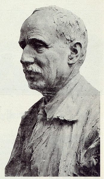 TRA-1923-197-Juan Ruiz de Luna, ceramista, busto del Sr. Campos