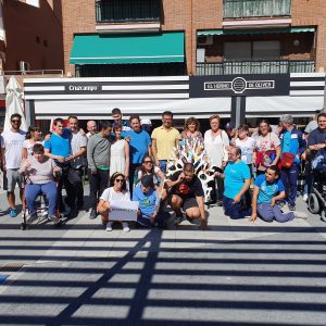 l equipo de Gobierno participa en la iniciativa ‘Dale la Vuelta’, promovida por APACE en el marco del Día de la Parálisis Cerebral