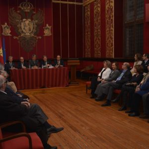 a sala Capitular acoge el acto inaugural del XXV Congreso Nacional y XVI Iberoamericano de Historia de la Veterinaria