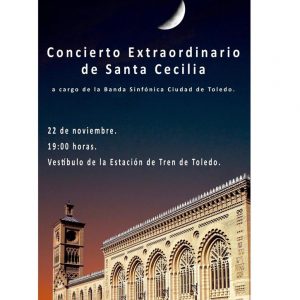 l Ayuntamiento celebra Santa Cecilia con un concierto conmemorativo en la Estación de Tren por su centenario