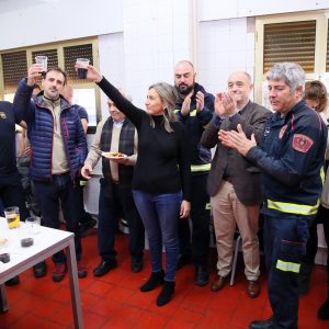 ilagros Tolón y la Corporación felicitan las fiestas a Policía Local, Bomberos y Protección Civil con deseos de prosperidad para 2020