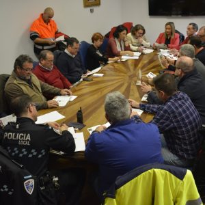 e reúnen los responsables de los diferentes servicios municipales para la coordinación del Programa de Navidad y Reyes