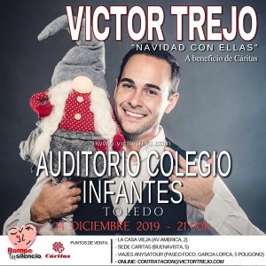 Concierto: Víctor Trejo “Navidad con Ellas”, a beneficio de Cáritas