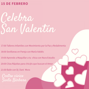 Celebra San Valentín: Talleres infantiles con Movimiento por la Paz y Redalimenta