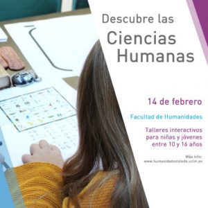 Talleres: Descubre las Ciencias Humanas