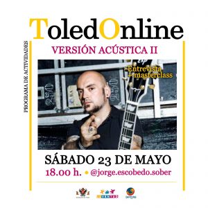 ste sábado ToledOnLine propone charlas, conciertos y masterclass a cargo de Nati Baldominos y Jorge Escobedo