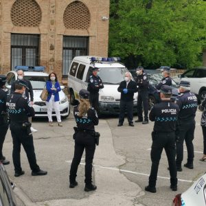 a alcaldesa perfila con la Policía Local el proceso de desescalada ante la apertura de las medidas de confinamiento