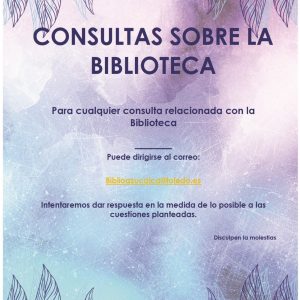 onsultas sobre la biblioteca