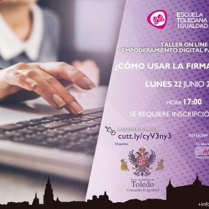 l Ayuntamiento retoma las actividades de la Escuela Toledana de Igualdad con un taller sobre herramientas digitales