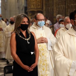 a alcaldesa lanza un mensaje de ánimo a los toledanos para “salir juntos de esta crisis” en el Día de la Patrona de Toledo