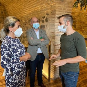 ilagros Tolón visita un nuevo local de gastronomía en el Casco Histórico que contribuye a la reactivación y creación de empleo
