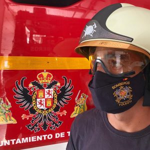 omberos interviene en la extinción de un incendio que se salda sin daños personales en un establecimiento hostelero del Casco