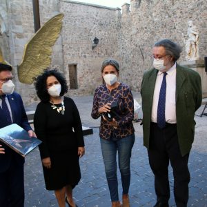oledo suma a su oferta cultural y artística el montaje escultórico ‘Alas de México’ inaugurado hoy por la alcaldesa