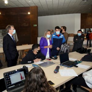 ilagros Tolón visita las nuevas instalaciones de la UCLM en el espacio Toletvm y anuncia un nuevo convenio con la Universidad