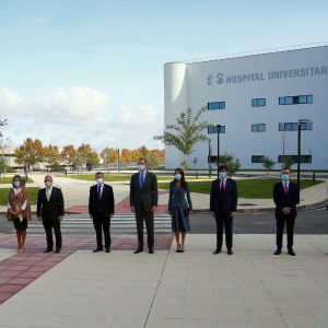 a alcaldesa califica de “día histórico para Toledo y para el Polígono” la inauguración del nuevo Hospital con la visita de los Reyes