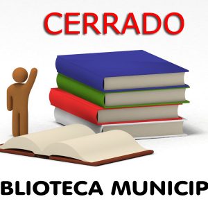 a biblioteca permanecerá cerrada desde el viernes 6 de noviembre