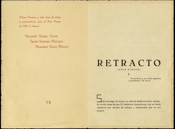 018-2 - Año 1960 _ Felicitación de Fernando Espejo García