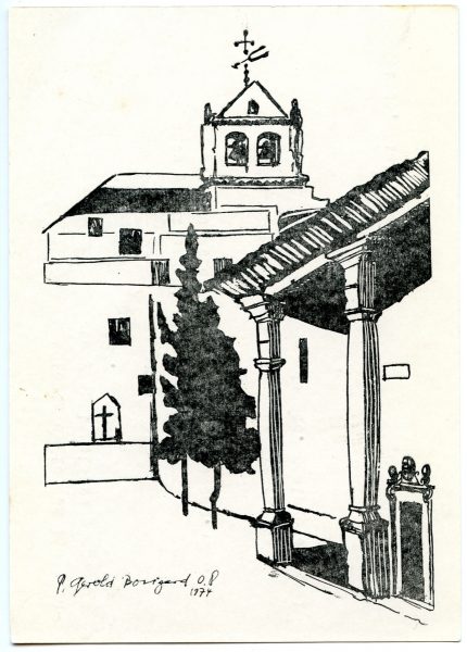 036-1 - Año 1974 _ Felicitación del Convento de Santo Domingo el Real