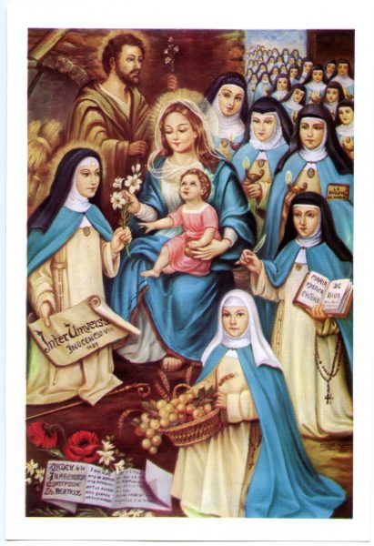 089-1 - Año 1986 _ Felicitación del Monasterio de Concepcionistas de Torrijos