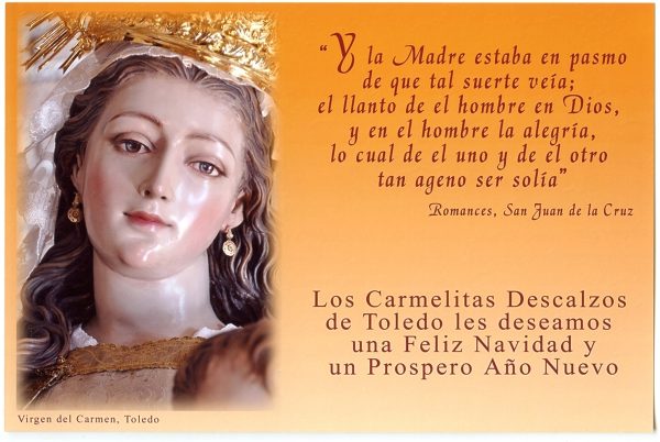 107-2 - Año 2011 _ Felicitación del Convento de Carmelitas Descalzos de Toledo