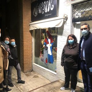 l Gobierno municipal respalda la iniciativa de escaparatismo y promoción de los comercios de Santa Teresa estas navidades