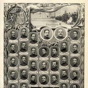 os álbumes de la Academia de Infantería (1893-1925)