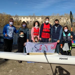 l Club Toletvm Kayak celebra en el río Tajo una jornada de deporte inclusivo y piragüismo con apoyo municipal