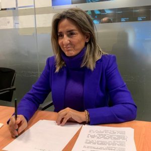 a alcaldesa pide prudencia y evitar salidas y asegura que el Ayuntamiento está volcado en solventar los efectos del temporal