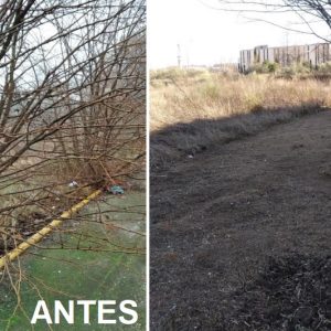 a limpieza y mantenimiento de espacios medioambientales continúa siendo el eje principal del Plan de Empleo en Toledo