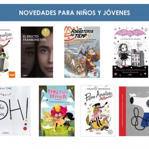 ovedades de literatura infantil y juvenil.