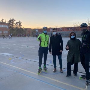 l Ayuntamiento respalda al club de patinaje ‘Consíguelo Toledo’