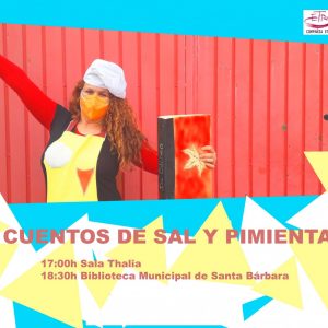 artel de “Cuentos de sal y pimienta”   – Viernes 23 de abril, 18:30 horas – Cuentacuentos