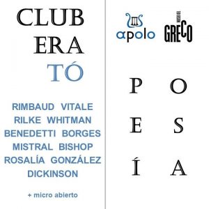 Lecturas Poéticas – Club Erató