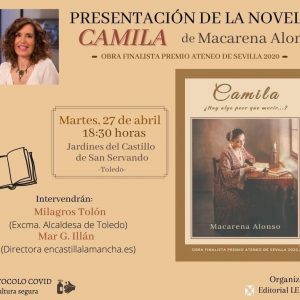 Presentación de la novela “Camila” de Macarena Alonso