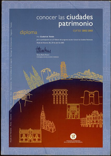 2003-04-28 - Participación en el Programa escolar Conocer las ciudades Patrimonio