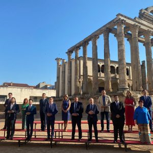 a alcaldesa traslada a Ciudades Patrimonio el trabajo de la FEMP para que haya una asignación directa de los fondos europeos