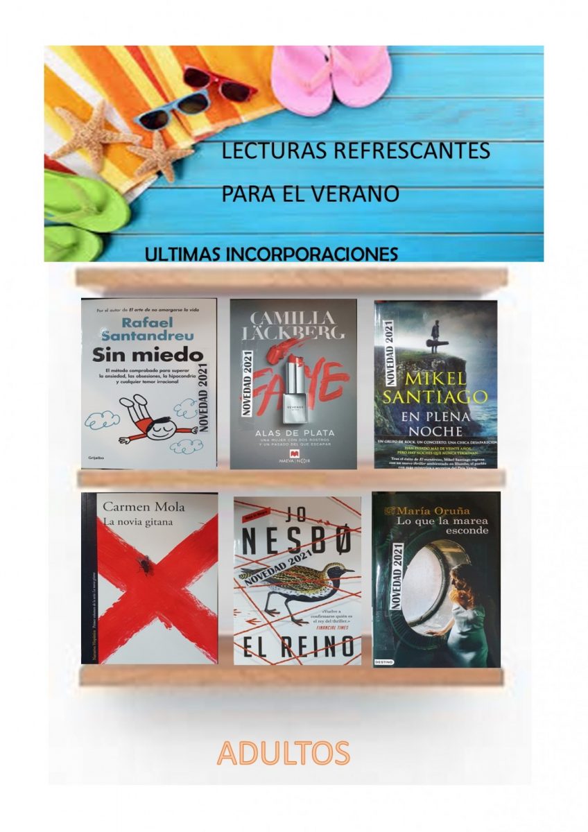 Lecturas refrescantes para el verano