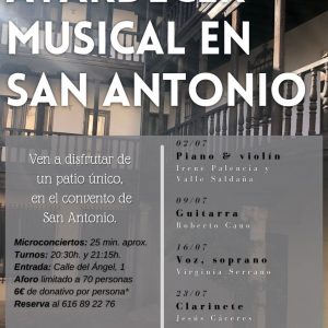 Atardecer musical en San Antonio: Jesús Cáceres (Clarinete)