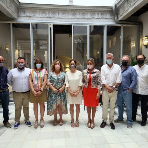 a alcaldesa visita la ‘Posada de la Sillería’, el nuevo hotel del Casco Histórico, sinónimo de reactivación y conservación del patrimonio