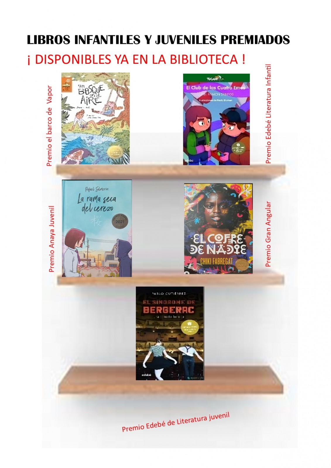 Ayuntamiento de Toledo Libros Infantiles y Juveniles Premiados