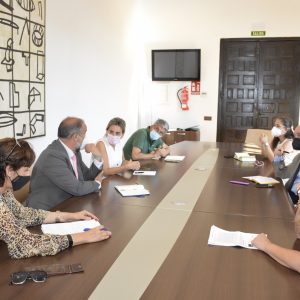 a alcaldesa y el rector de la Universidad regional avanzan en proyectos de colaboración en el marco institucional y académico