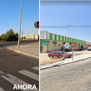 l Ayuntamiento completa la actuación de la calle Jarama con el acondicionamiento de la intersección con la calle Ventalomar