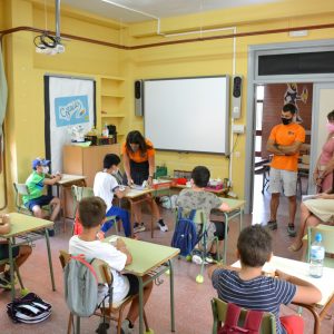 l campamento urbano municipal ha acogido este verano a 450 niños y niñas, una cifra que iguala al año pre-Covid