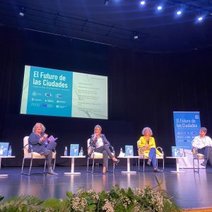 a alcaldesa destaca que serán las ciudades quienes hagan más fuerte a España y Europa antes los retos y oportunidades futuras