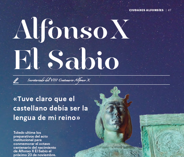 https://www.toledo.es/wp-content/uploads/2021/10/20211001_captura-carta-local.jpg. Entrevista a Alfonso X en Carta Local